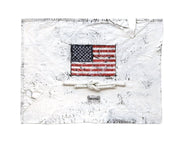 Emanuel - US flag on canvas
